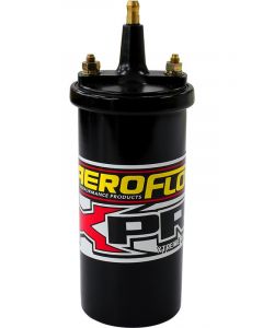 Aeroflow Black Round Male Coil Male Type Terminal