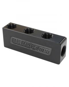 Aeroflow Compact Distribution Block 1 In, 6 Out All Ports 1/8"â€¦