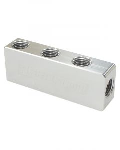 Aeroflow Compact Distribution Block 1 In, 6 Out All Ports 1/8" N√