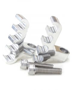 Aeroflow Polished 4 Wire Lead Separator Bolt Into Valve Cover Threaâ€¦