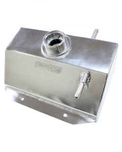 Aeroflow Mustang Coolant Overflow Tank Polished Suits Original Cap