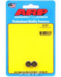 ARP Nuts Hex Steel Cadmium 1/4 - 28" Pair