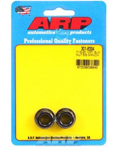 ARP Nut 12Pt Steel Black 7/16"-20 Thread Pair