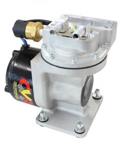 CVR Vacuum Pump - Electric - Regulated - 12V - Aluminum - Natural - Each