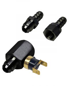 Derale Inline Thermo Fan Switch -6 AN [82 Deg C On - 74 Deg C Off]