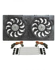 Derale 12" Dual Fan & Shroud Kit 4000 Cfm, 797 X 400 X 83Mm