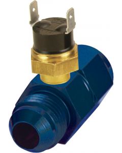 Derale Inline Thermo Fan Switch -8An 82C On - 74C Off, Swivel