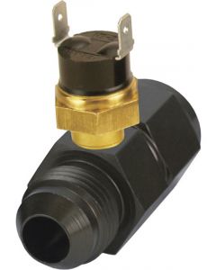 Derale Inline Thermo Fan Switch -8An 88C On - 80C Off, Swivel