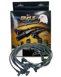 Eagle Leads 10.5Mm Univ Lead Set -Black- Hei 90Deg Dist- Str Plug