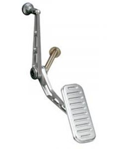 Lokar Billet Alloy Gas Pedal 55-57 Chev Ball Milled