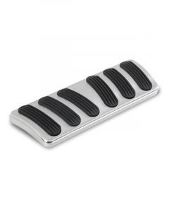 Lokar Billet Alloy Brake Pad Camaro Curved W/Rubber Auto