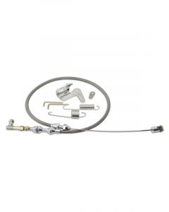 Lokar Duo Pack Throttle Cable Kit 24 Cable/Bracket/Spring S/S