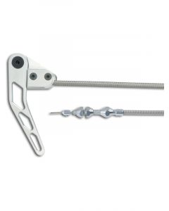 Lokar Stainless Hood Release & Cable And Billet Lever