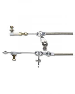 Lokar S/S Kickdown Cable Powerglide Hi Tech Stainless