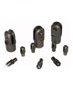 Meziere Weld In Clevis 3/8" Bolt Hole 5/16" Slot, 1" X .058" Tube