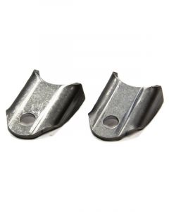 Meziere Bent Tabs, 3/8" Hole, Qty 2 3/16" Ht, 1-1/4" Tube Radius