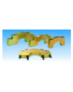Milodon Holden 253 304 308 4 Bolt Main Caps Splayed ( 3 Caps Only )