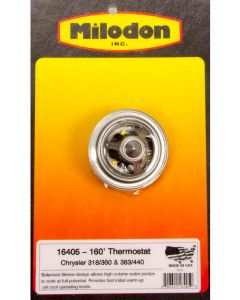 Milodon For Chrysler Sb BB 160 Deg Thermostat High Flow