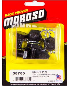 Moroso Sbc Flexplate Bolts Use Ar100-2901