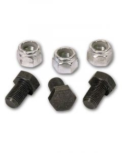 Moroso Sbc Converter Bolts 3/8X24X5/8 3 Bolts & Nuts Use Arp When Ni