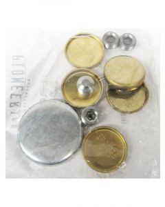 Pioneer Ford 302 351C 400 Brass Welsh Plug Kit Freeze Alt Rewpk-351