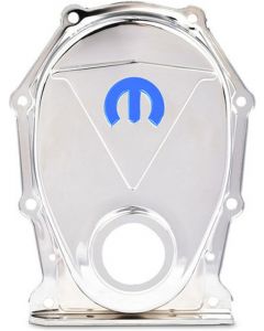Proform Engine Timing Chain Cover Chrome Steel Blue For Mopar Omega