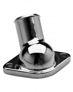 Proform Chrome Thermostat Cover Chev Middle 45 Deg 55-65 Chev