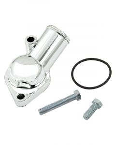 Proform Water Neck Chrome O-Ring Style For SB & BB Chevy Engines 15°
