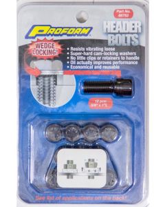 Proform Cam Lock Header Bolts 12Pcs 1"Uhl X 3/8-16" Thread