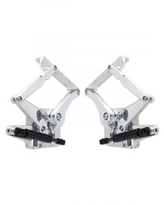 Ring Brothers Billet Bonnet Hinge Kit 1965-66 Ford Mustang