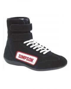 Simpson Safety Shoe Driving High-Top SFI 3.3/5 Suede Outer Nomex Inne