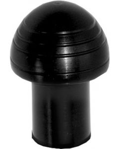 So Cal Speedshop Black Forty Dash Knob Aluminium