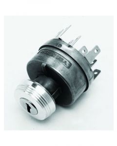 So Cal Speedshop Art Deco Ignition Switch Polished Key Operated