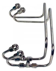 The Blower Shop Billet Dual Carb 4500 Carb Ada Demony Carb Fuel Line Kit