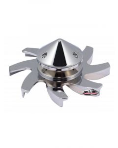 Tuffstuff Billet Alloy Alternator Fan W/ Chrome Steel Pulley (F7679A)