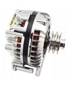 Tuffstuff For Chrysler Altern 100 Amp Chrome Double V Pulley Interna(F8509RCDP)