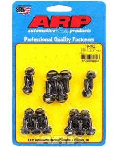 ARP Oil Pan Bolts Hex Steel Black Chevy Small Block Kit