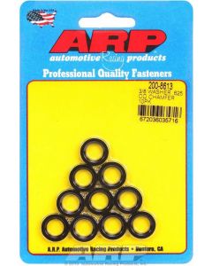 ARP 3/8"ID .625"OD chamfer black washers