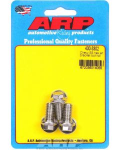 ARP Alternator Bracket Bolts S/S Hex Head Chevy Small/Big Block Set