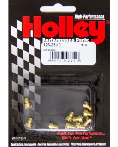 Holley Air BLeeds, HP Dominator, .024", Set of 10