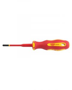 Draper Tools Slim Pz/Sl VDE Interchangeable Screwdriver Blade #1X80mm