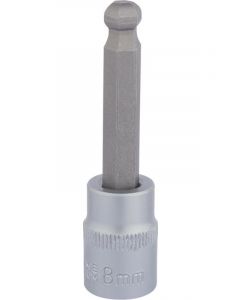 Draper Tools 3/8 Sq. Dr. Ball End Hexagonal Socket Bits 8mm