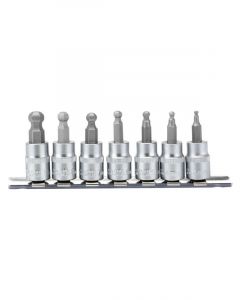 Draper Tools 3/8 Sq. Dr. Hexagonal Socket Bit Set 7 Piece