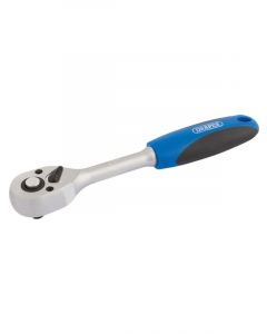 Draper Tools 1/4 Sq. Dr. 72 Tooth Reversible Soft Grip Ratchets