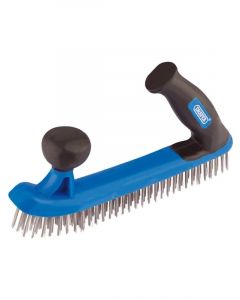 Draper Tools Two Handle Wire Brush 235mm