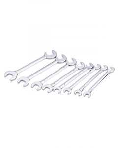 Draper Tools Metric Midget Open End Spanner Set 8 Piece
