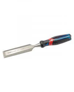 Draper Tools Expert 32mm Soft Grip Pound Thru Bevel Edge Wood Chisel
