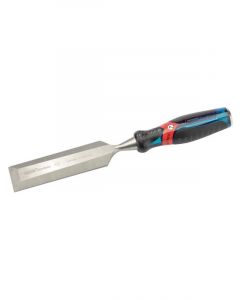 Draper Tools Expert 38mm Soft Grip Pound Thru Bevel Edge Wood Chisel
