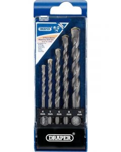 Draper Tools Metric Masonry Drill Set 5 Piece