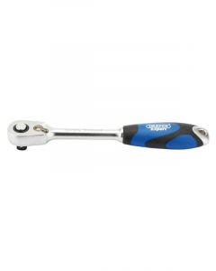 Draper Tools 3/8 Sq. DR 60 Tooth Micro Head Reversible Soft Grip Ratchet